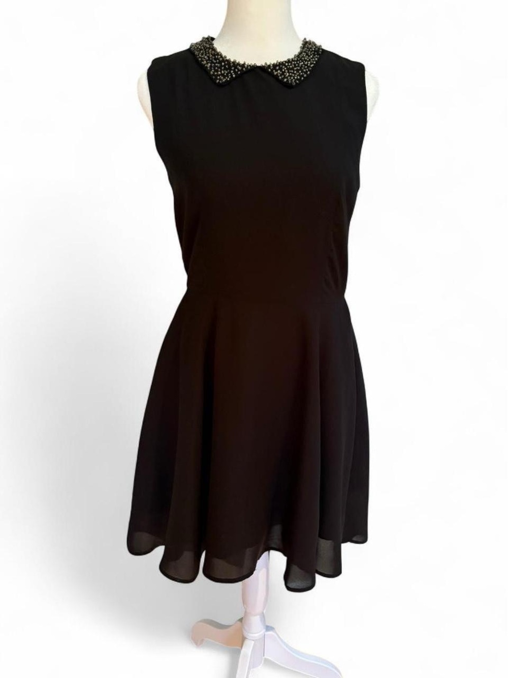 H&M Black High-Low Dress